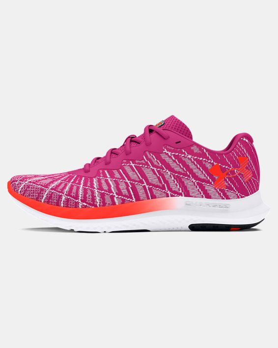 Women's UA Charged Breeze 2 Running Shoes, Pink, pdpMainDesktop image number 5